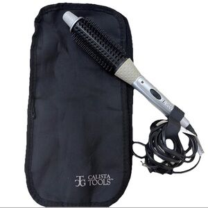 Calista Tools Perfecter Hair Styler 1.5" Hot Round Brush Curling Iron